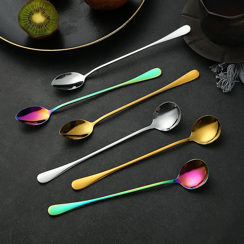 Stainless Steel Long Spoon Stirring Spoon