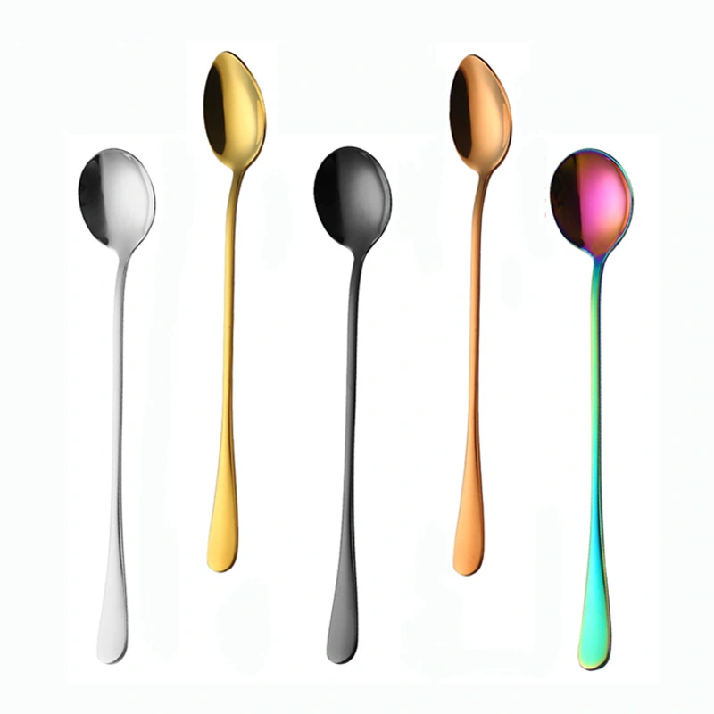 Stainless Steel Long Spoon Stirring Spoon