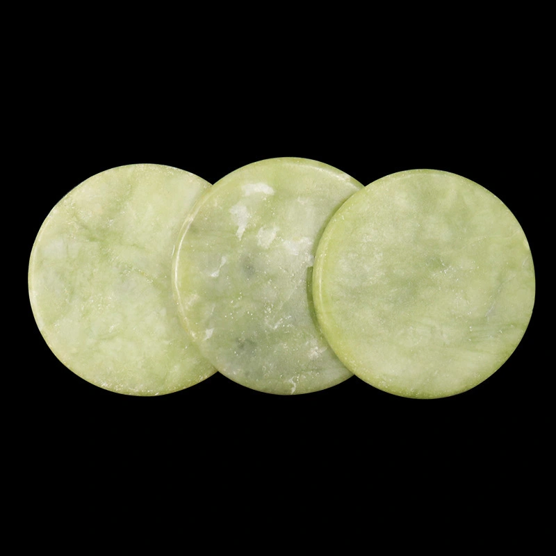 Circular Jade Adhesive Shim Eyelash Growing Tool