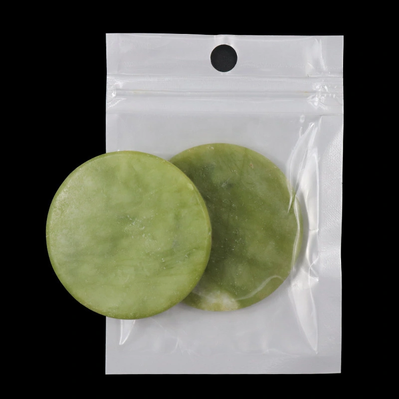 Circular Jade Adhesive Shim Eyelash Growing Tool