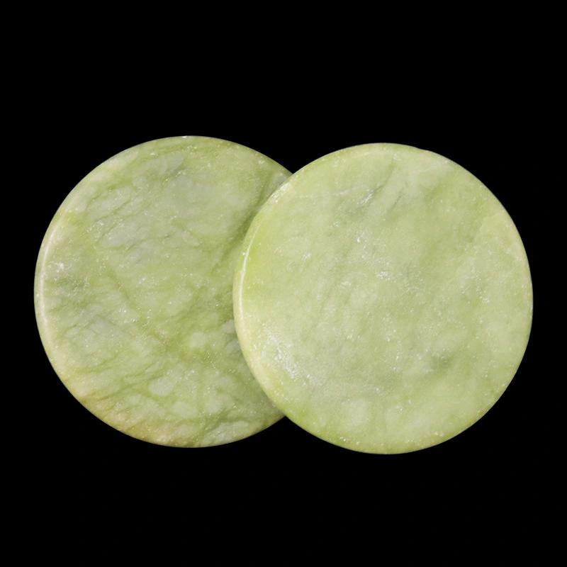 Circular Jade Adhesive Shim Eyelash Growing Tool