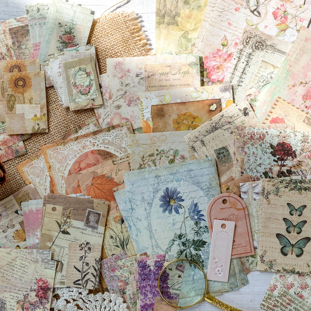 Light Paper Material Paper Vintage Journal Base Landscaping Note Paper