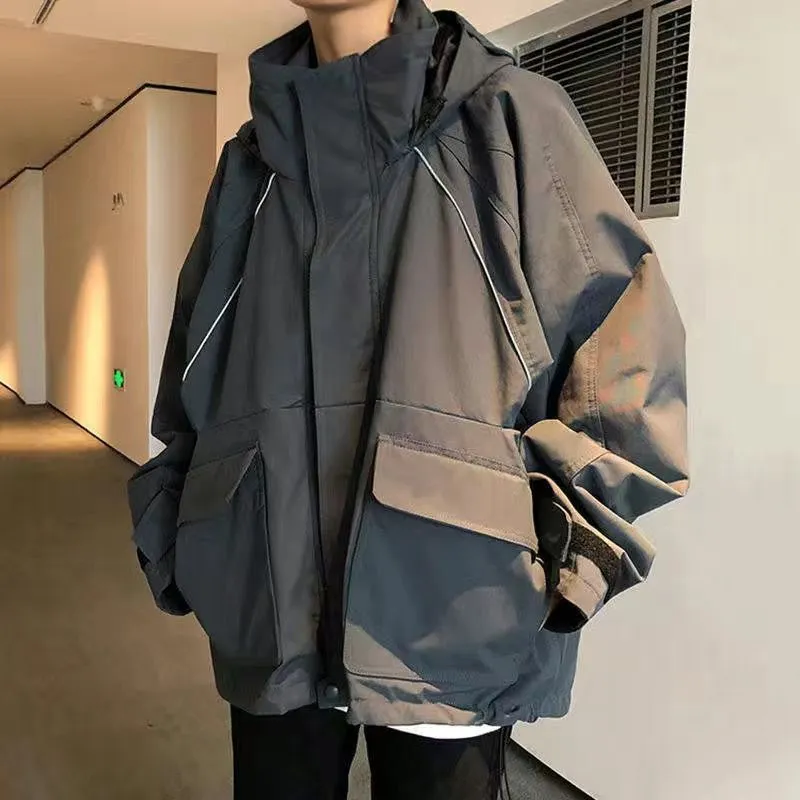Men's Loose All-match Thickened Casual Tooling Padded Clothes