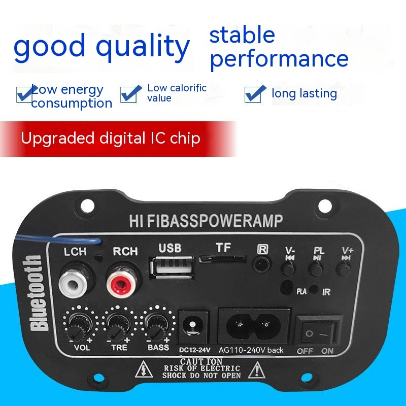 Digital Card Car Audio Bluetooth Amplifier Board