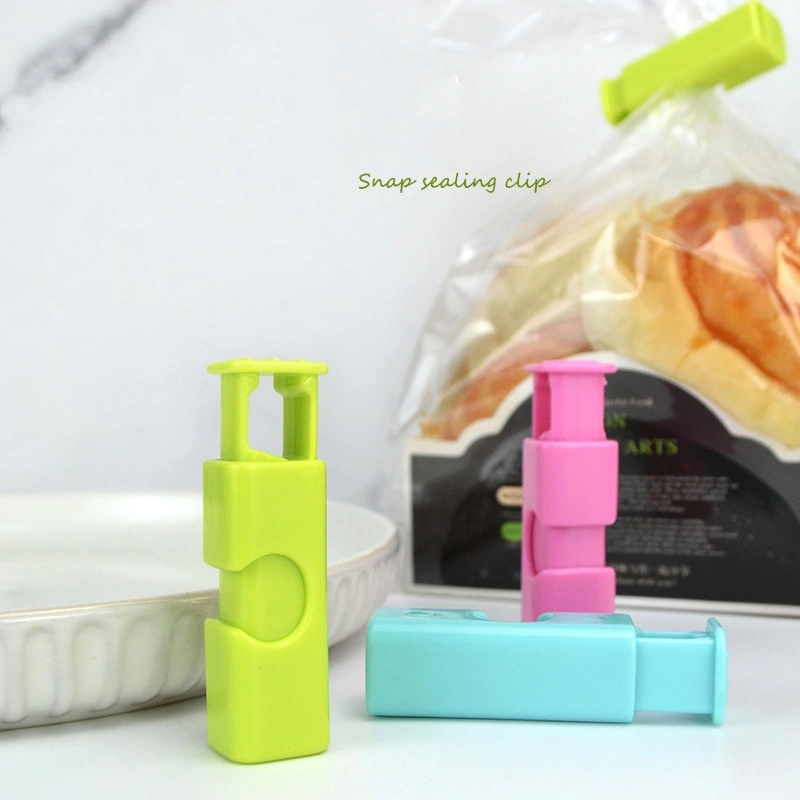 Plastic Food Bag Snack Preservation Press Spring Sealing Clip