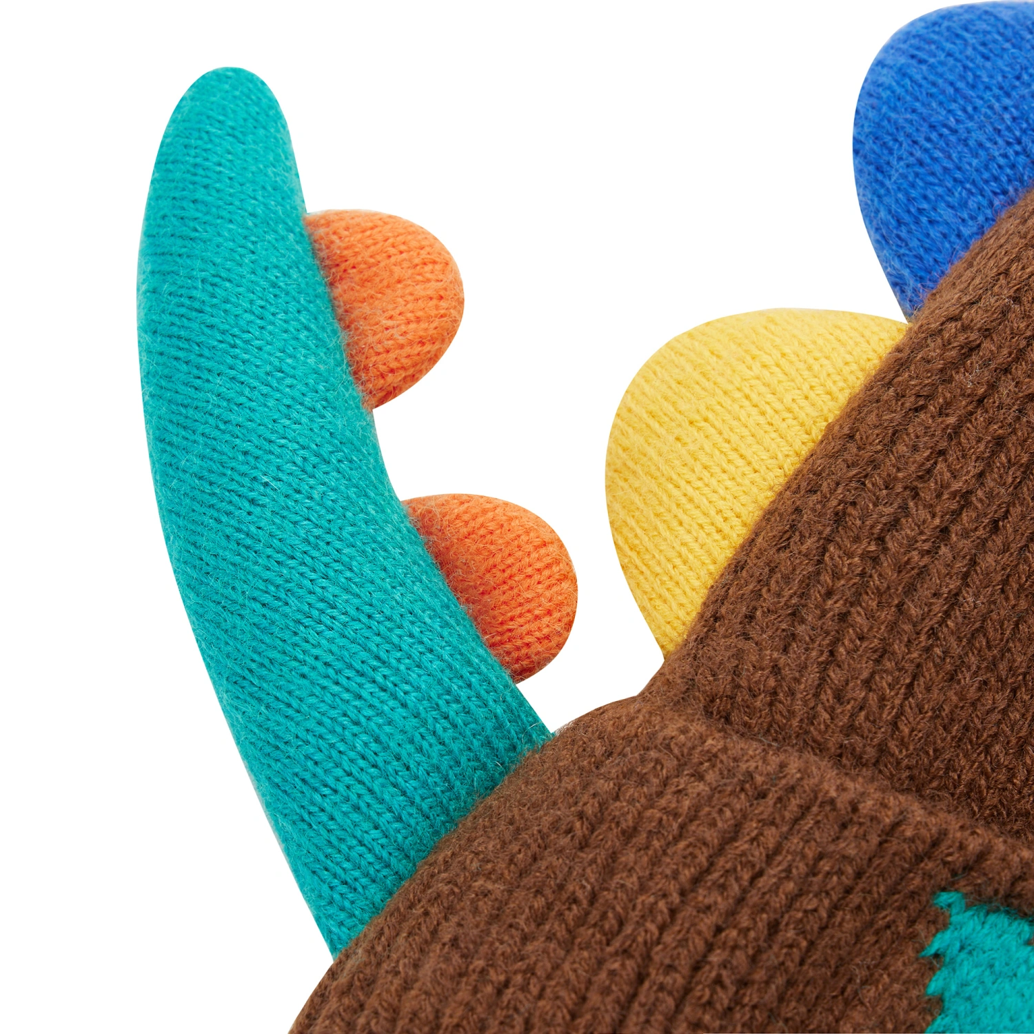 Baby Boys Winter Hat Cute Dinosaur Beanie Soft Warm Cap with Ear Flaps