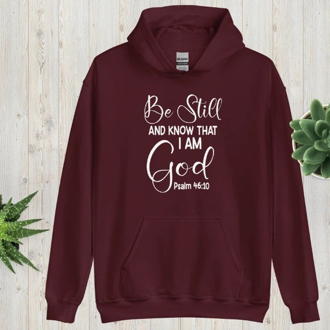 European And American Printing Velvet Padded Hooded Sweatshirt
