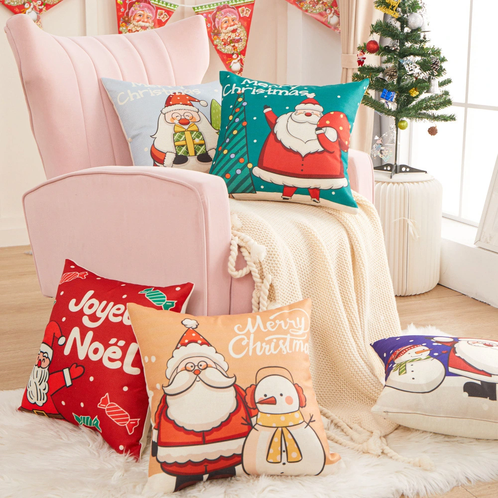 Home Sofa Cushion Christmas Pillow Cover