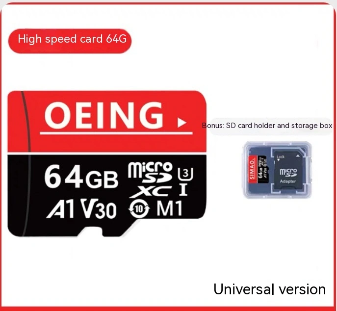 Camera Hand Camera Memory Card 128g Driving