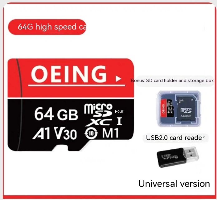 Camera Hand Camera Memory Card 128g Driving
