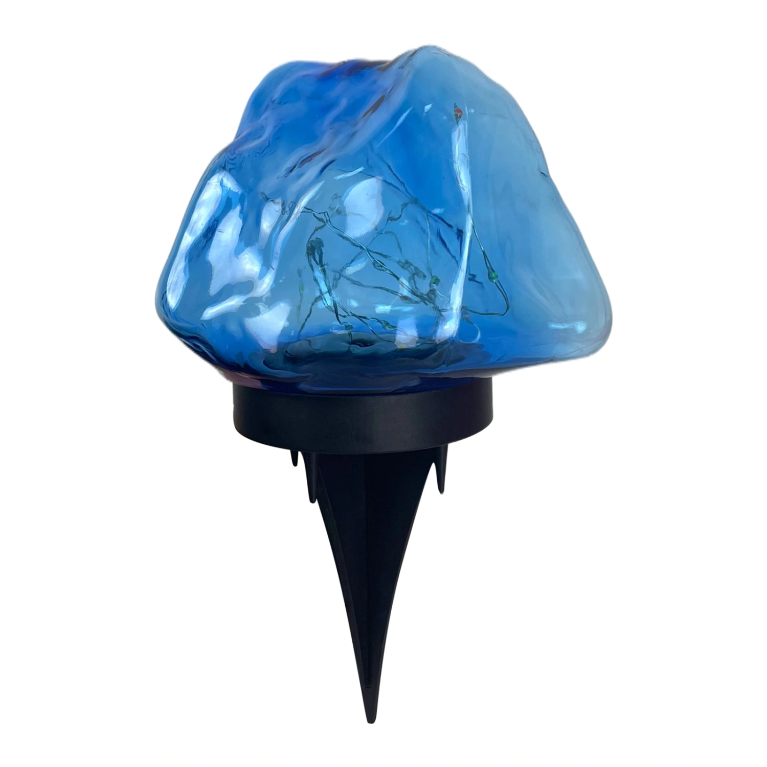 Crystal Rock Lights Outdoor Solar Powered Garden Lights Stake Lights
