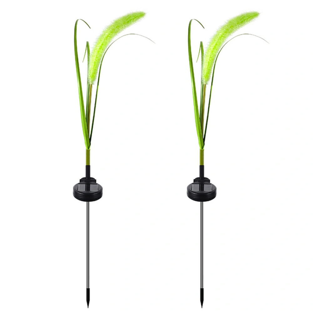 Reed Solar Lamps Bulrush Shaped Waterproof Outdoor LED Lights