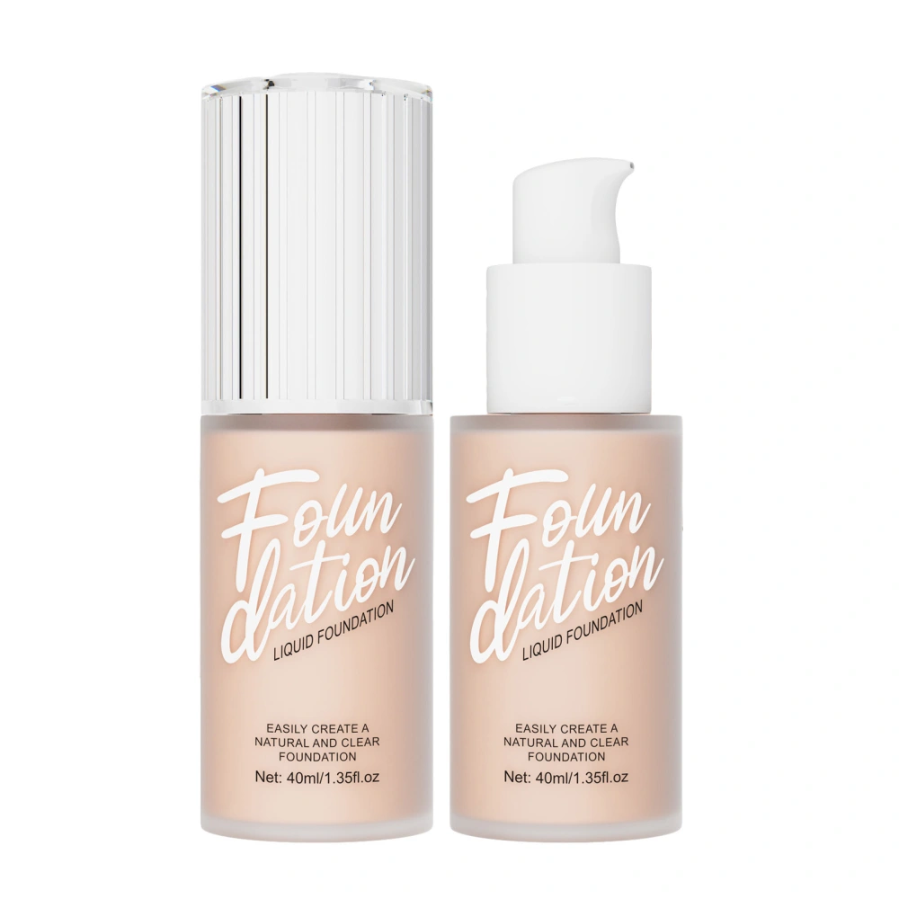 Liquid Foundation, Full Coverage Face Makeup for Combination