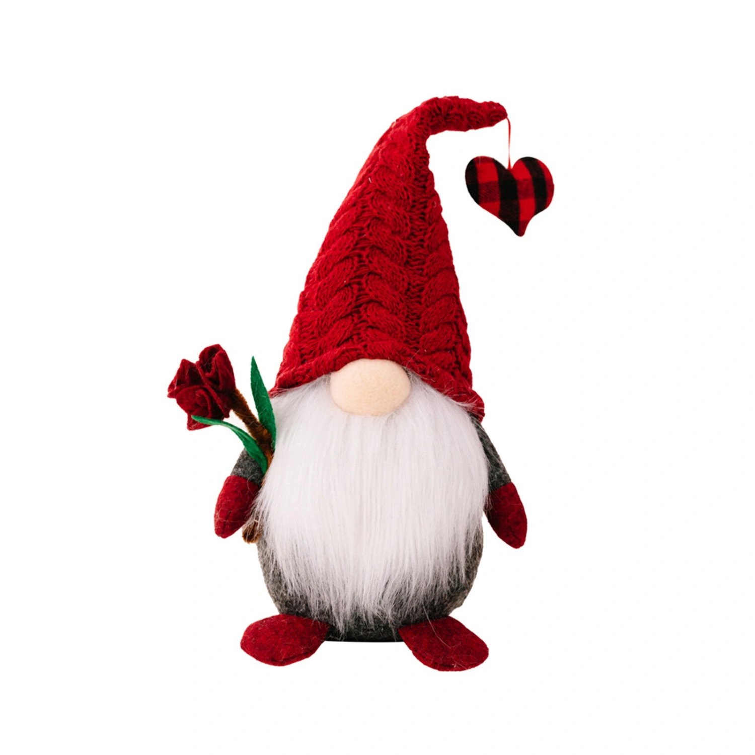 Valentines Day Doll, Portable Faceless Doll Stuffed Gnome Home Decor