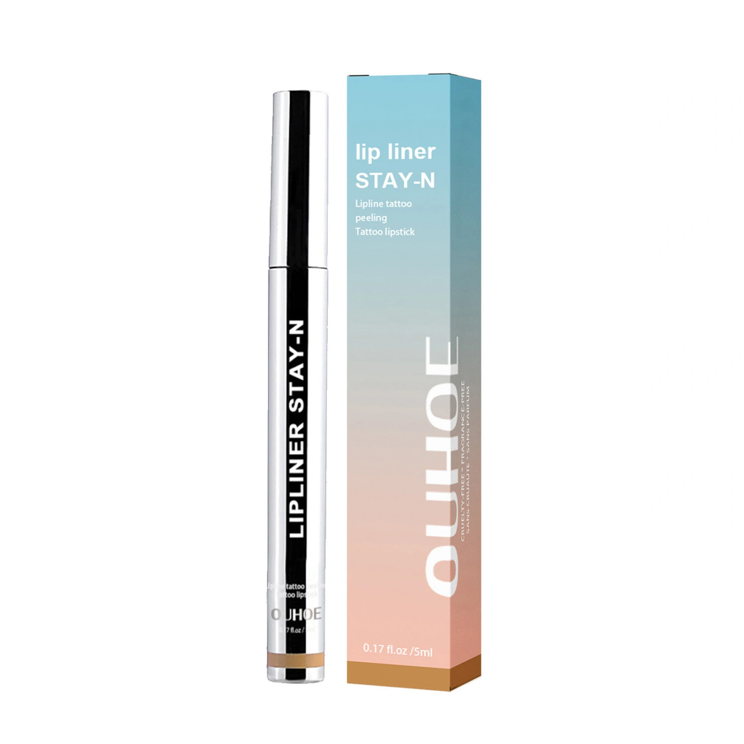 Peel Off Lip Liner Stain, Long Wear Lasting Tattoo Lip Liner