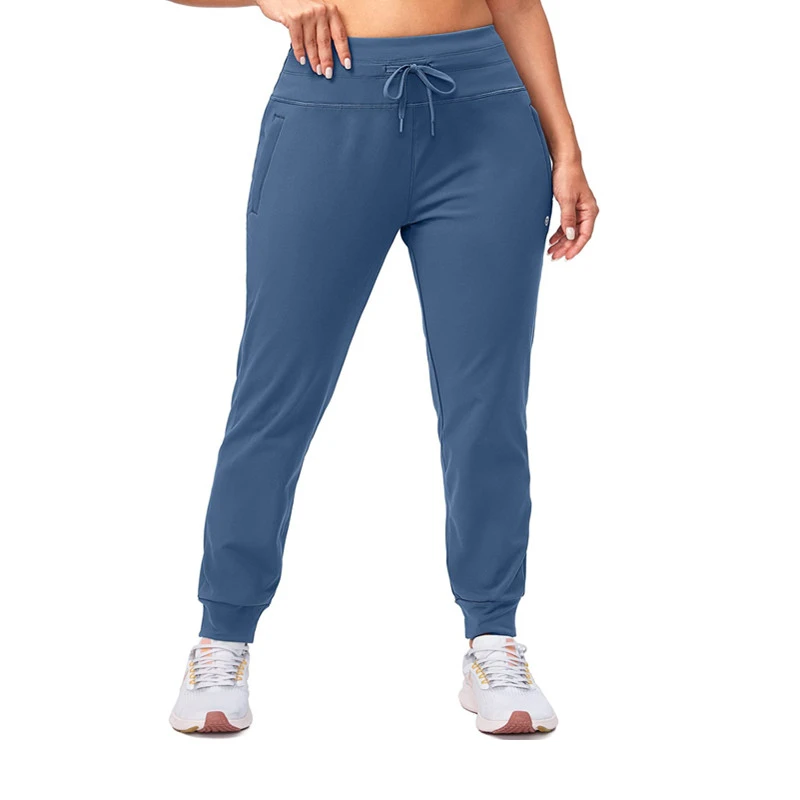 High Waist Waterproof Wild Running Exercise Casual Pants Women