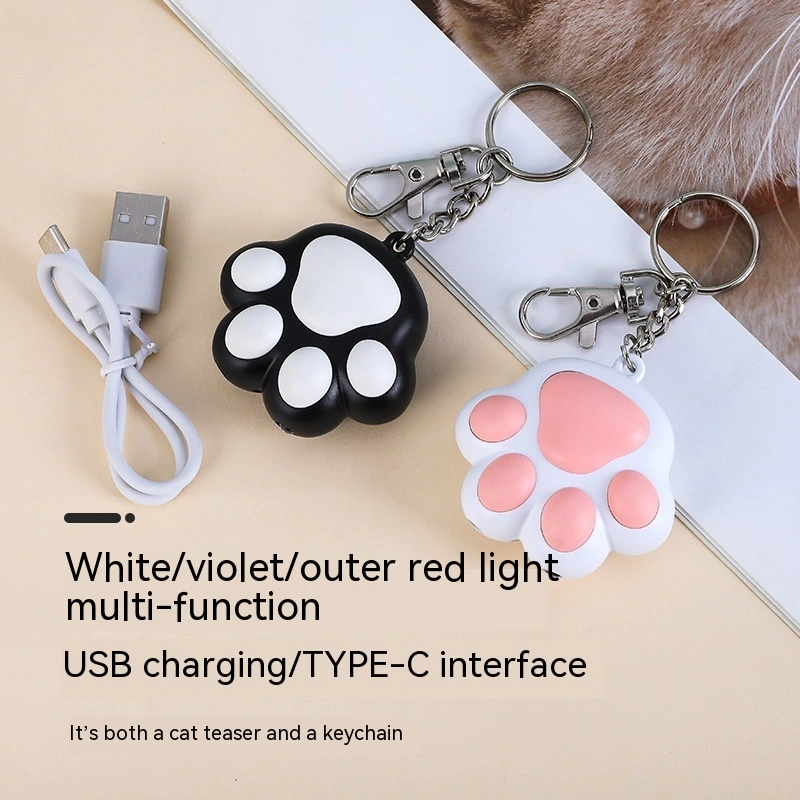 Projection Multi-pattern Infrared Blue Light Cat Interactive Toy USB Funny Cat Pen Pet Supplies