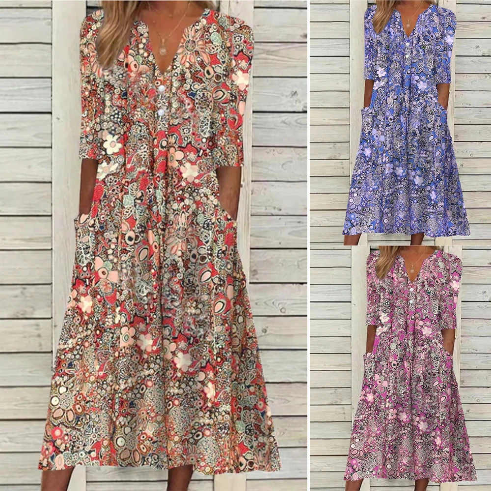 Women's Fashion Casual Holiday Dress