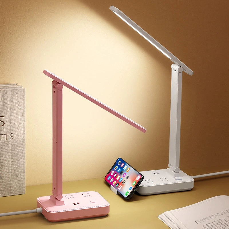 Led Desk Lamp Socket Eye Protection Usb Charging