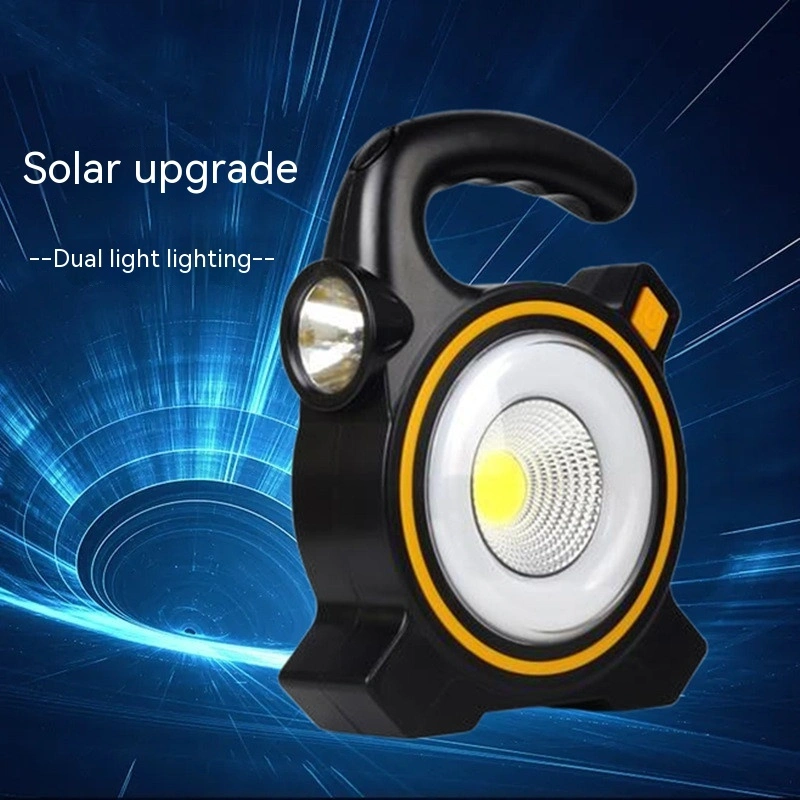 Solar Cob Work Light USB Charging Outdoor