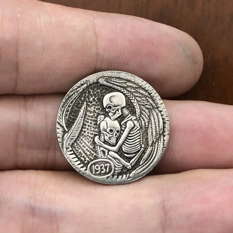 Commemorative 21MM Antique Silver Coin