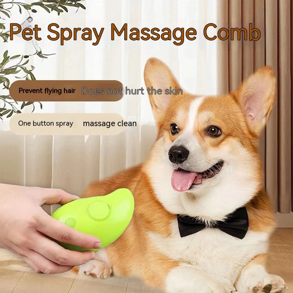 Water-free Dry Cleaning Dogs And Cats Pet Electric Spray Massage Comb