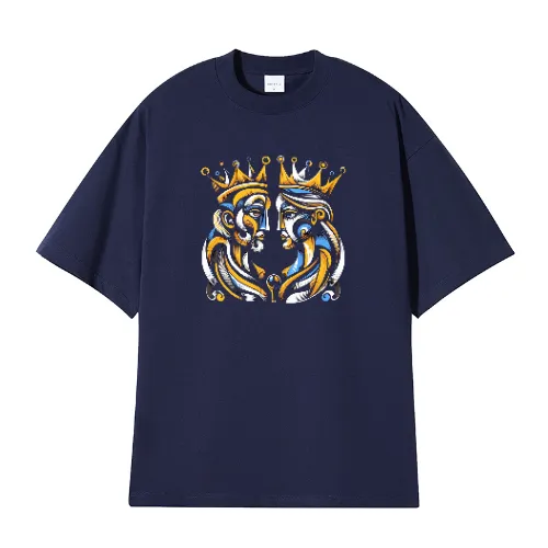 T-Shirt Oversize - Palette Royale