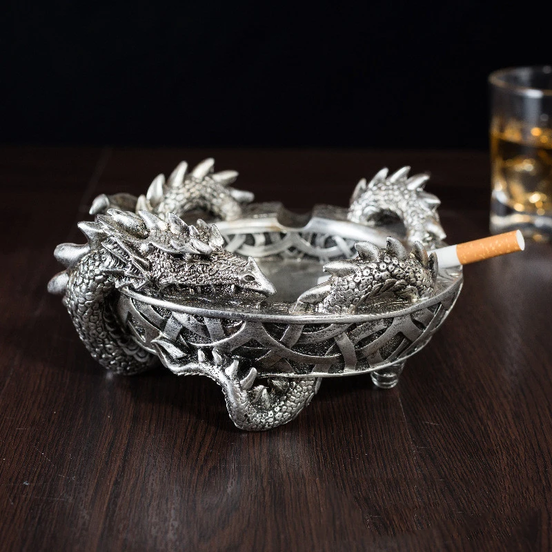 Creative Personality Dragon Ashtray Home Decoration