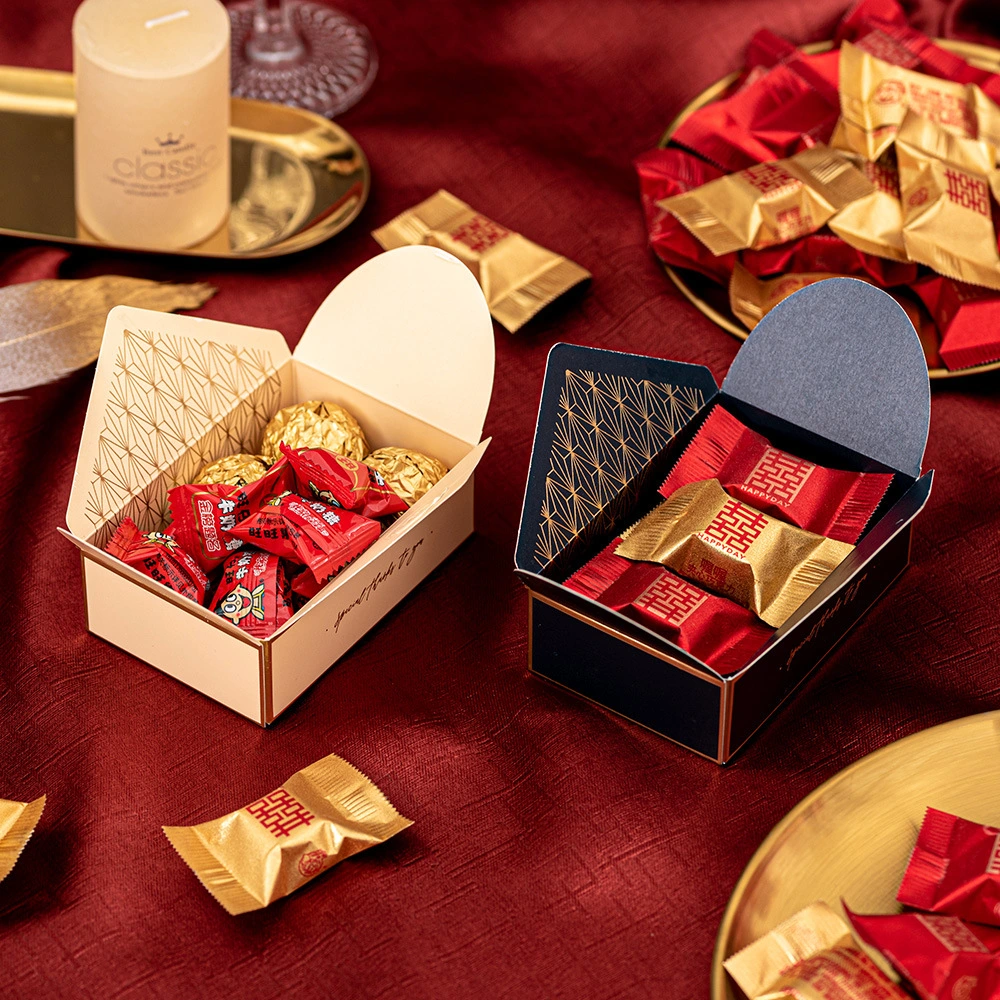 Creative Envelope Gilding Candy Wedding Candies Box