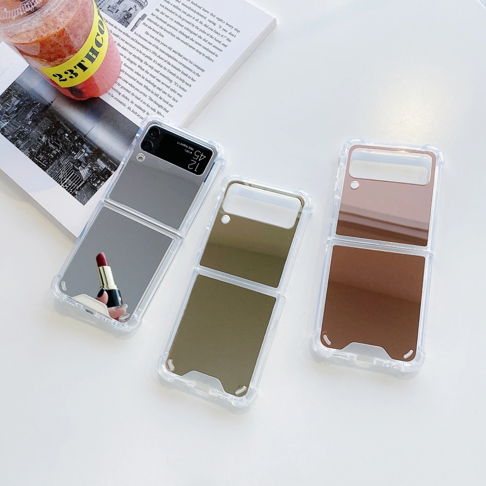 Folding Phone Case Soft Acrylic Mirror