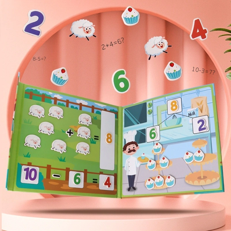 Digital Sticker Book Jigsaw Puzzle Educational Toys