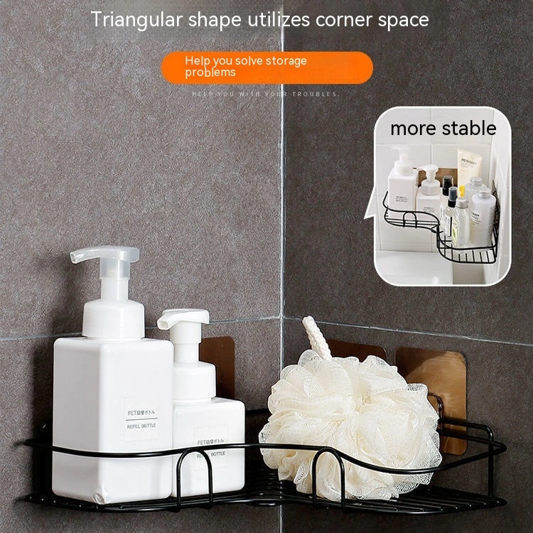 Punch-free Triangle Rack Wall-mounted Multi-function