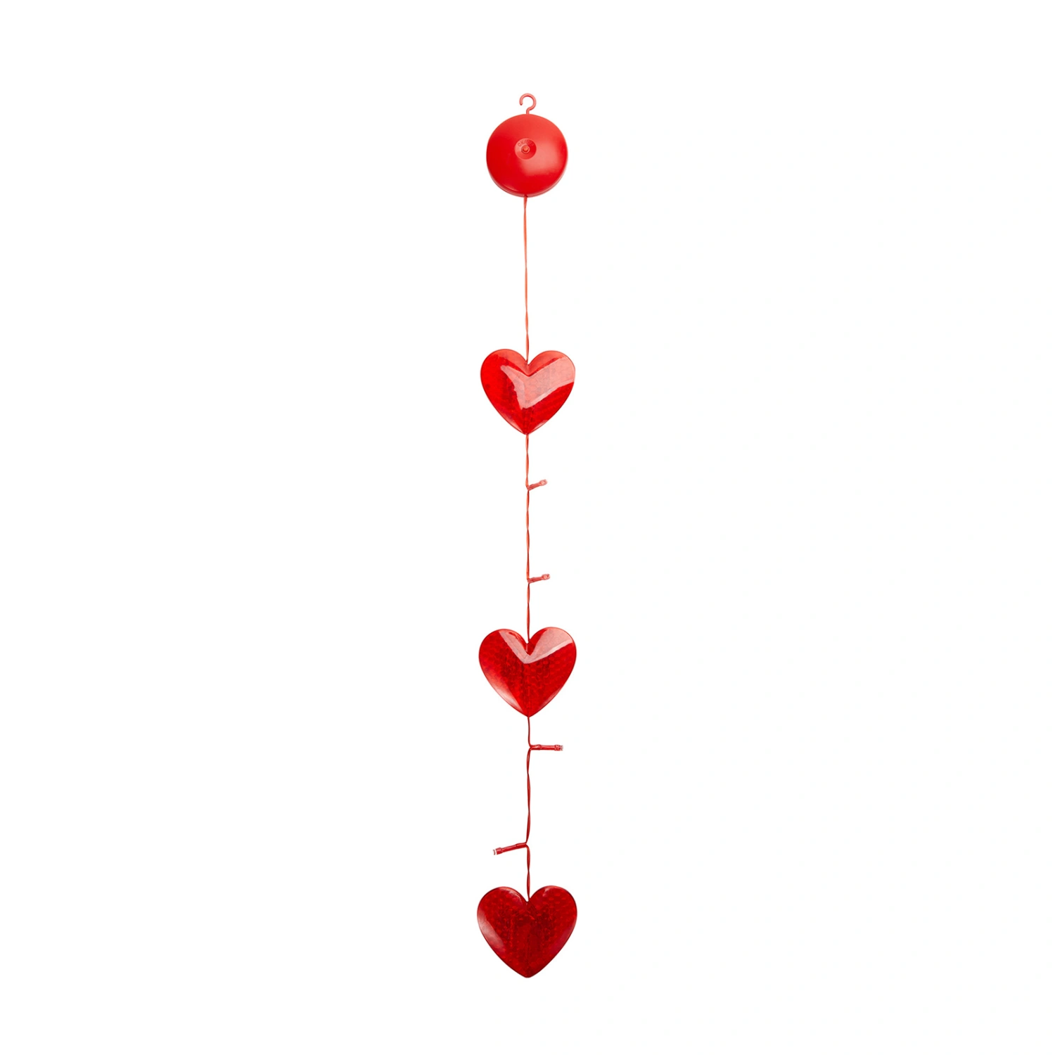 Suction Cup Light, Heart LED Light Romantic Valentines Day Decor