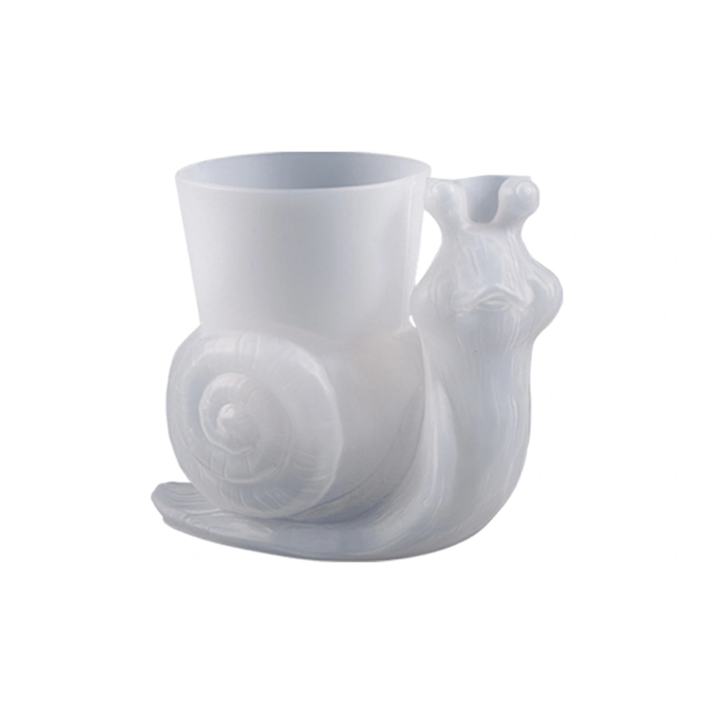 Snail Silicone Planter Mold, Clay Mold Concrete Mold DIY Art Craft