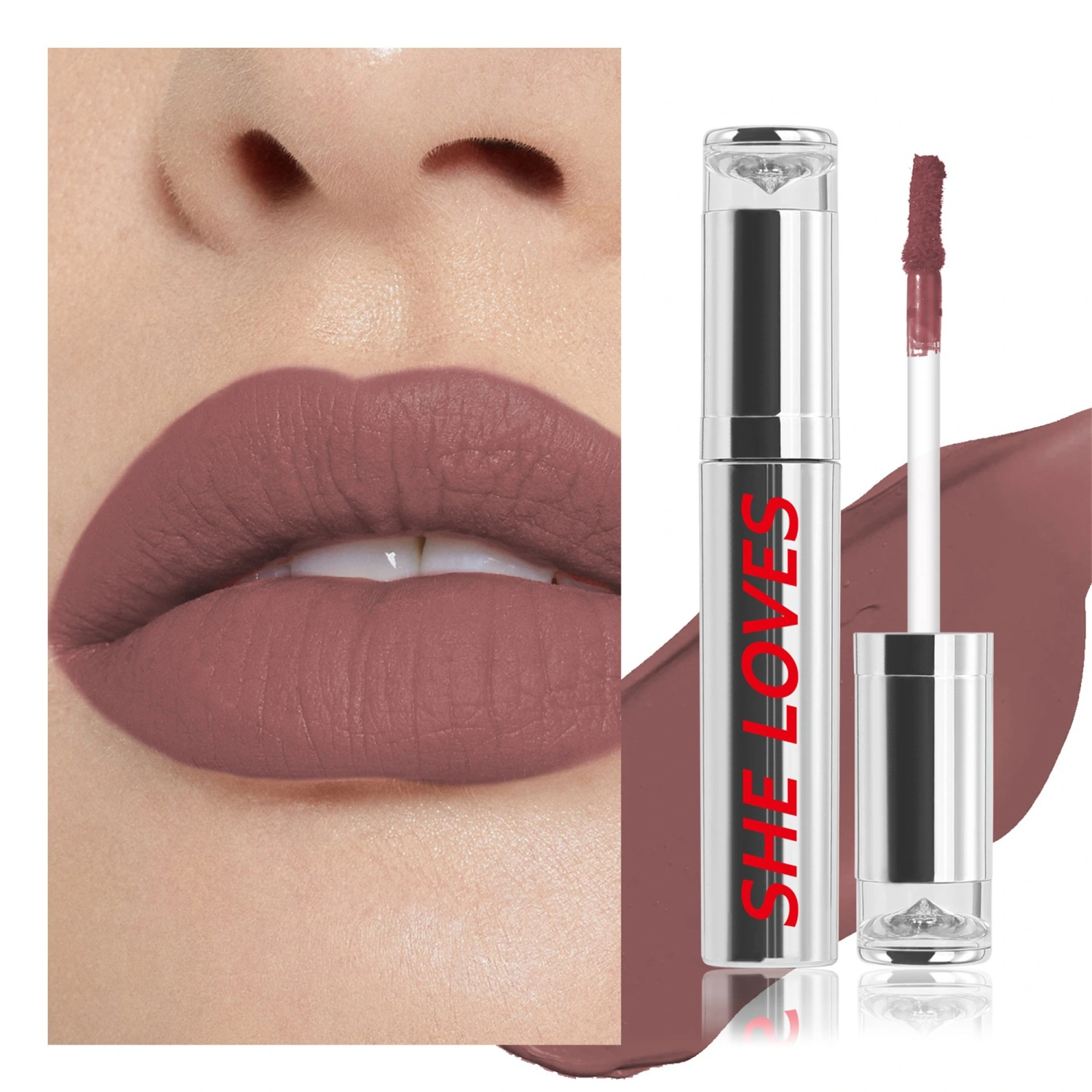 Matte Liquid Lip Gloss Waterproof Long Lasting Non-stick Cup Lipstick 