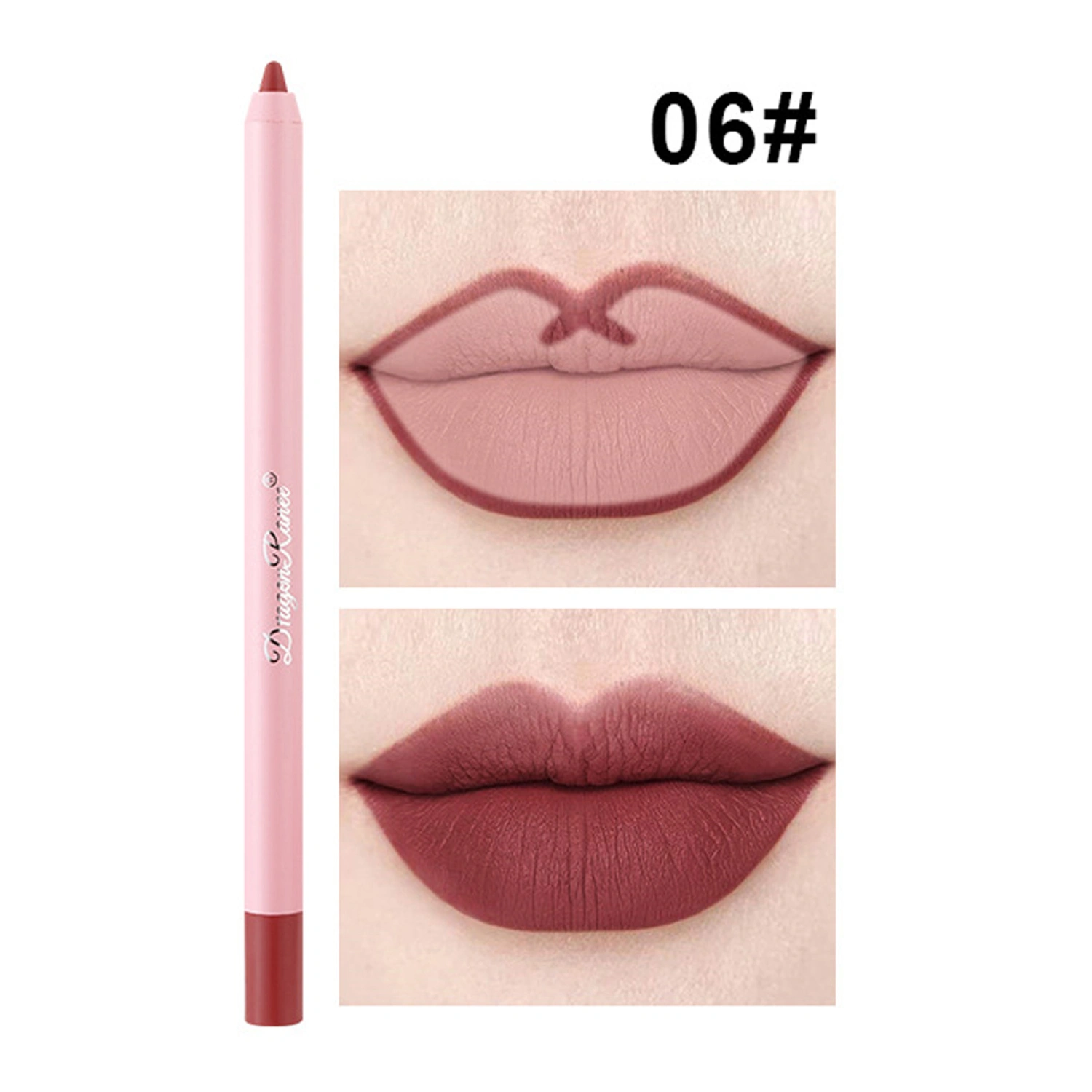 12 Colors Matte Lip Liner Pencil Set Waterproof Creamy Lipstick Set