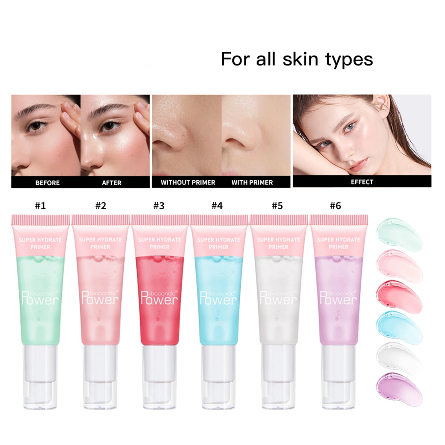 Hydrate Primer Moisturizing Invisible Light Clear Non-Sticky Gel