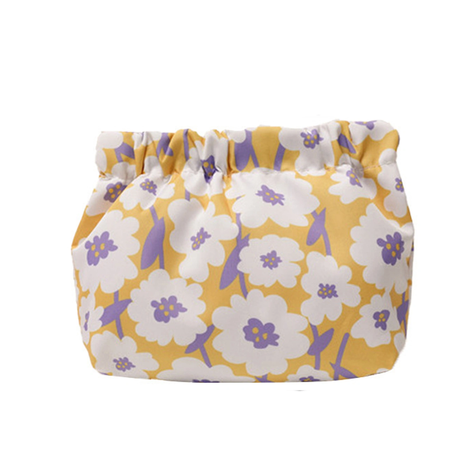 Mini Makeup Bags Floral Print Waterproof Travel Cosmetic Pouch Purse 