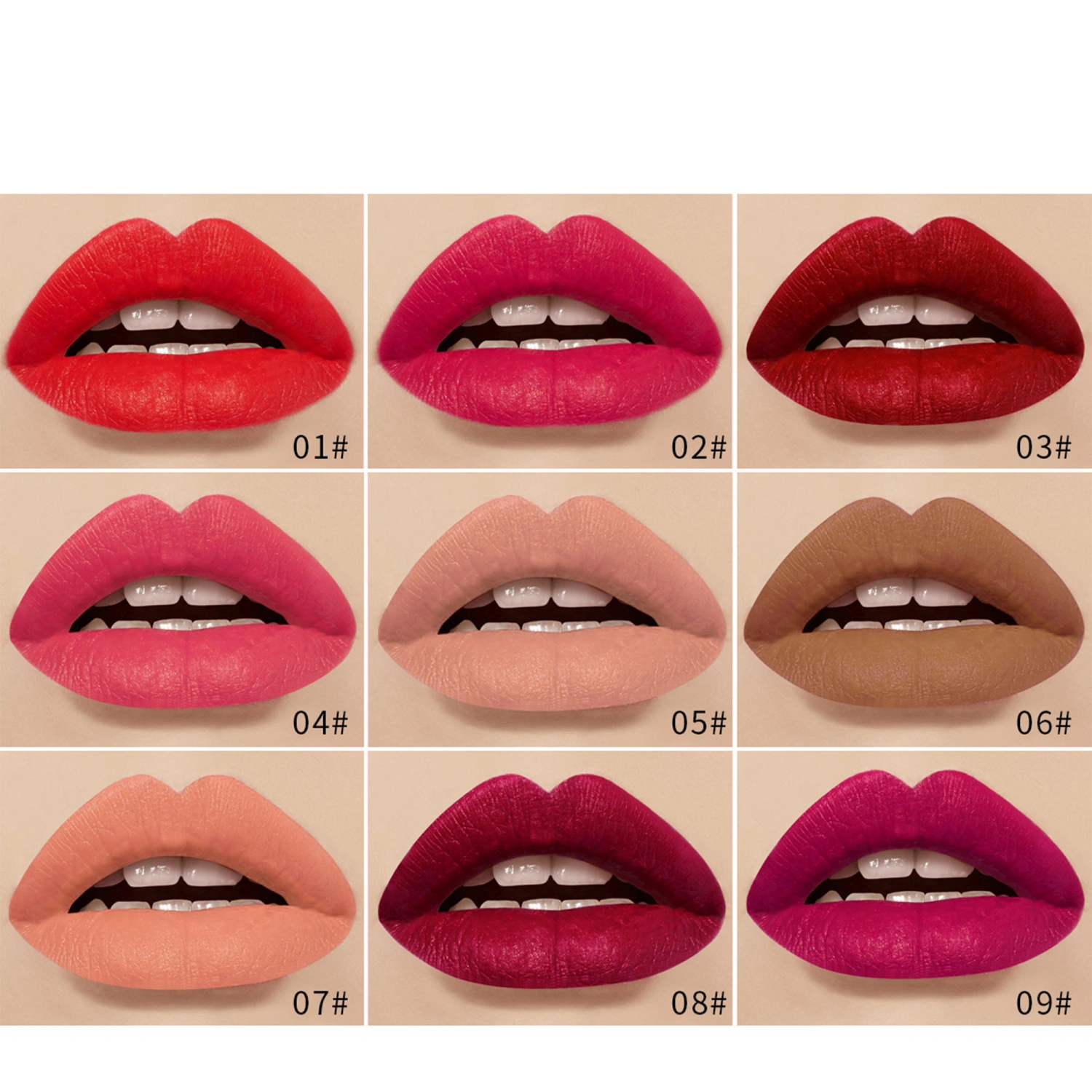 Velvet Matte Lipstick Multicolor Long Lasting Matte Lip Stick