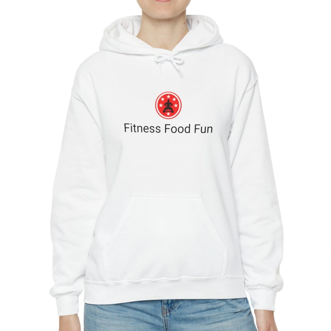 European And American Fitness Food Fun Hoodie