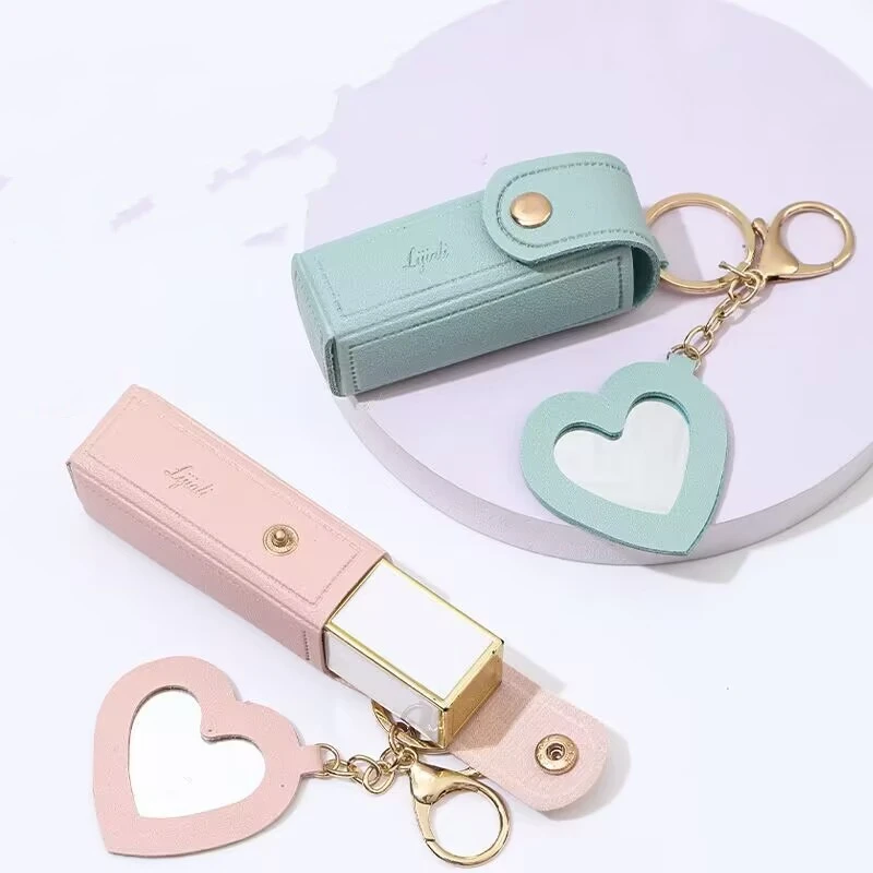 Coin Purse Keychain Lipstick Mini