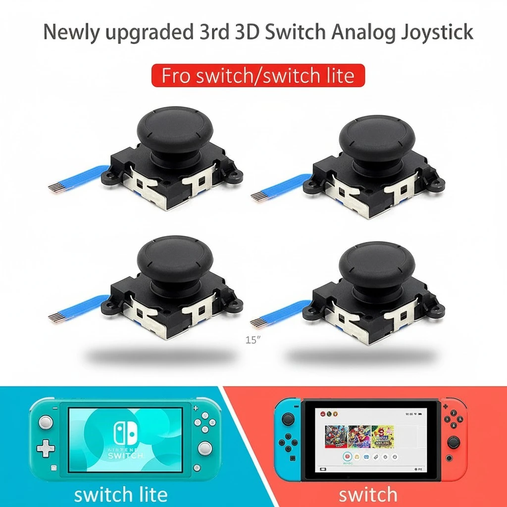 Host 3D Rocker NS Joycon Handle Joystick