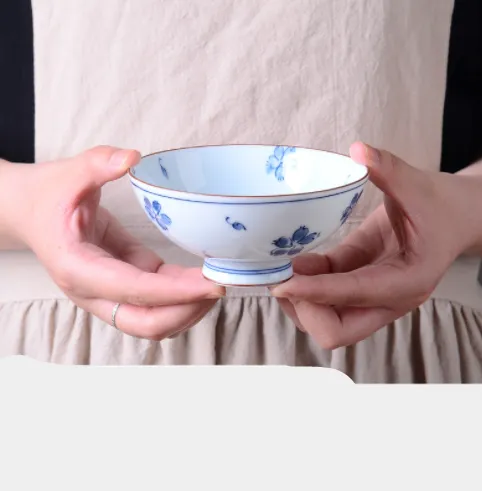 Japanese-style Single Creative Ceramic Rice Bowl