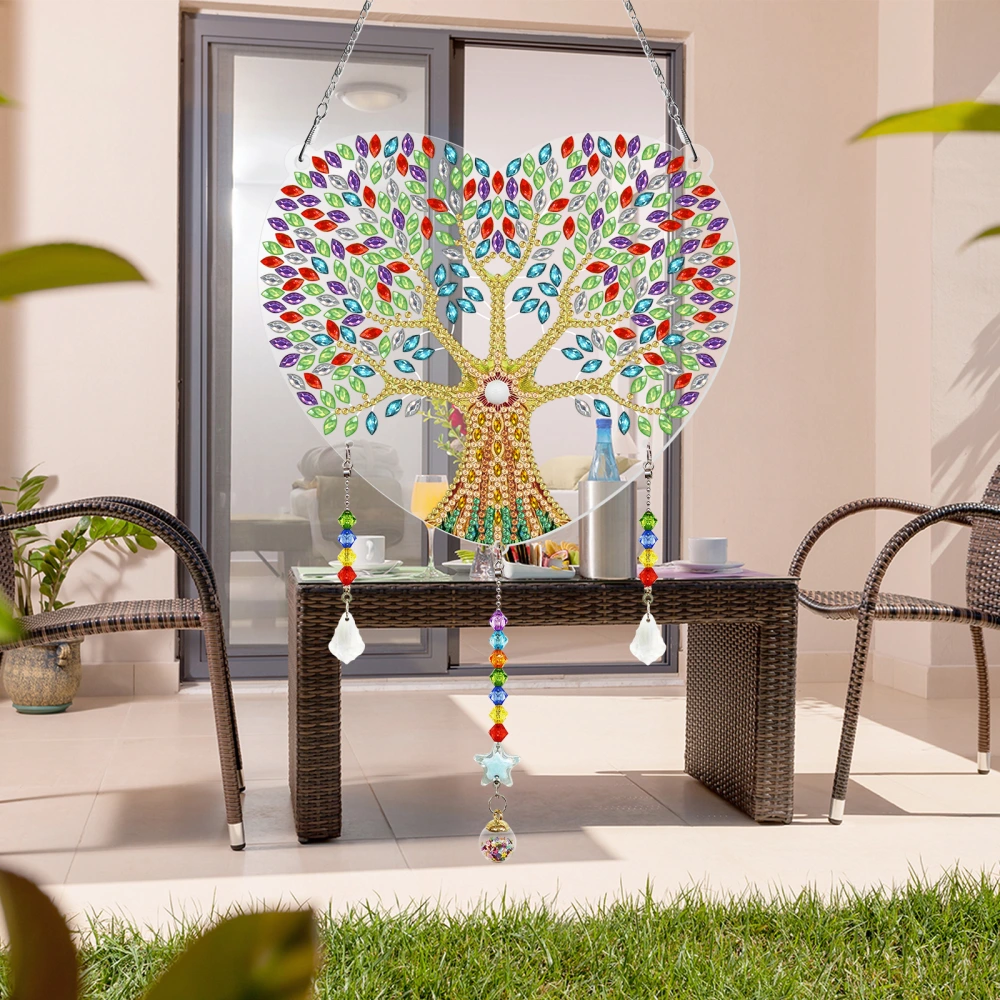 Diamond Painting Butterfly Ornaments Diy Wind Chimes Decorative Painting