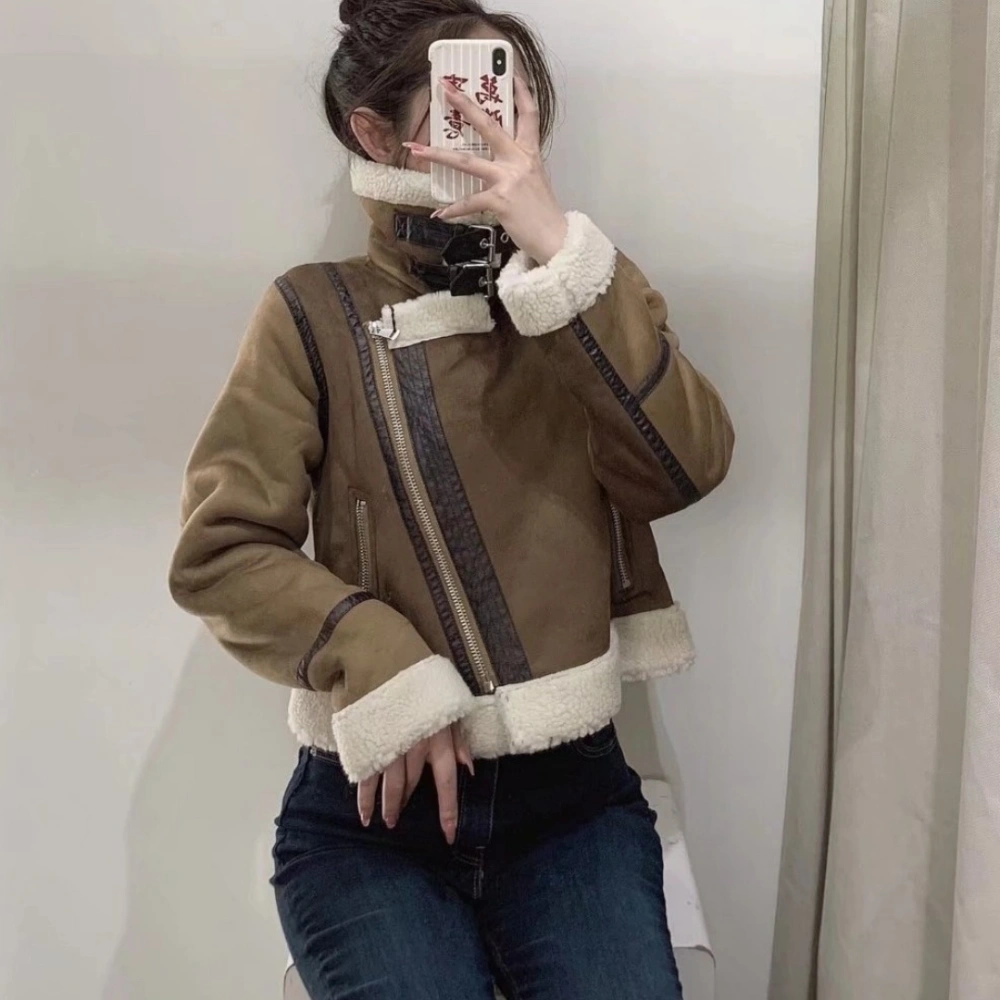 European And American Style Women's Versatile Double-sided Jacket