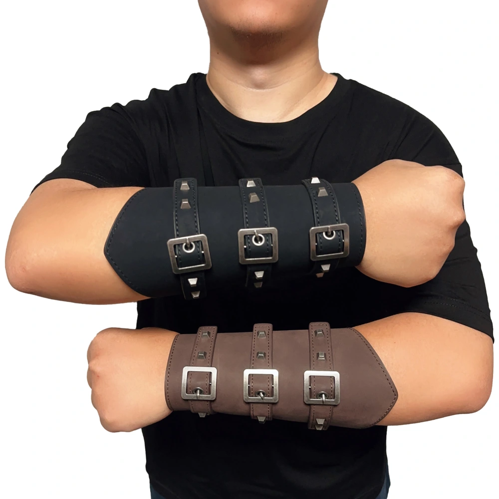 Fashion Personality Men's Leather Wristband