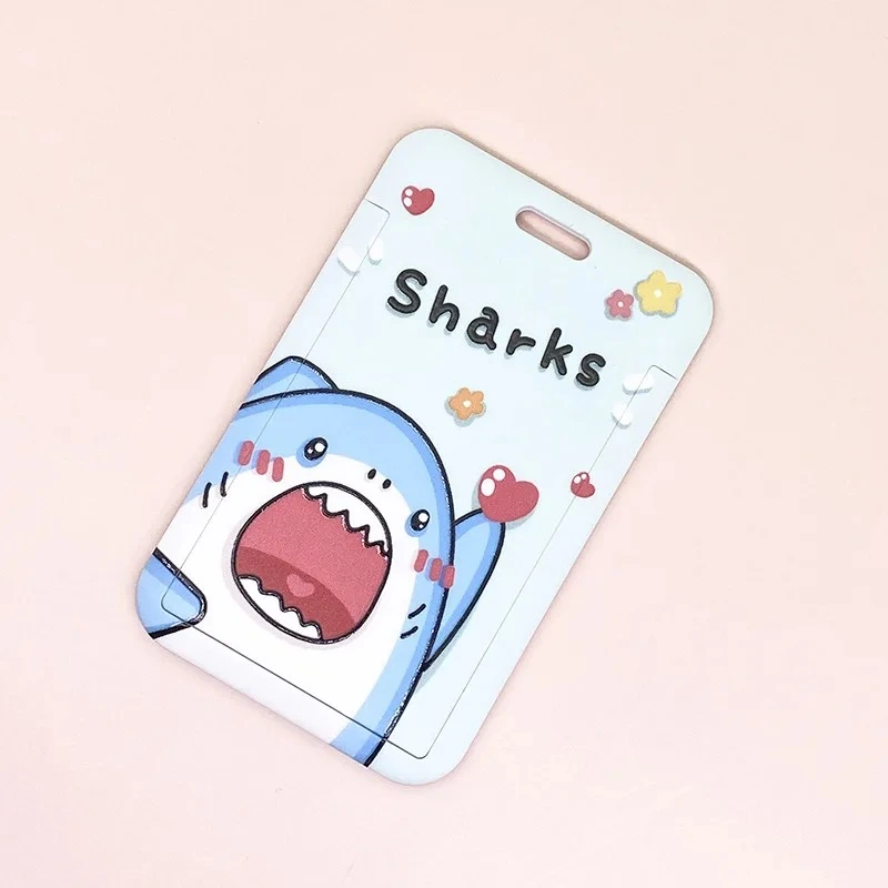 Cartoon Animal Student Card Protective Case
