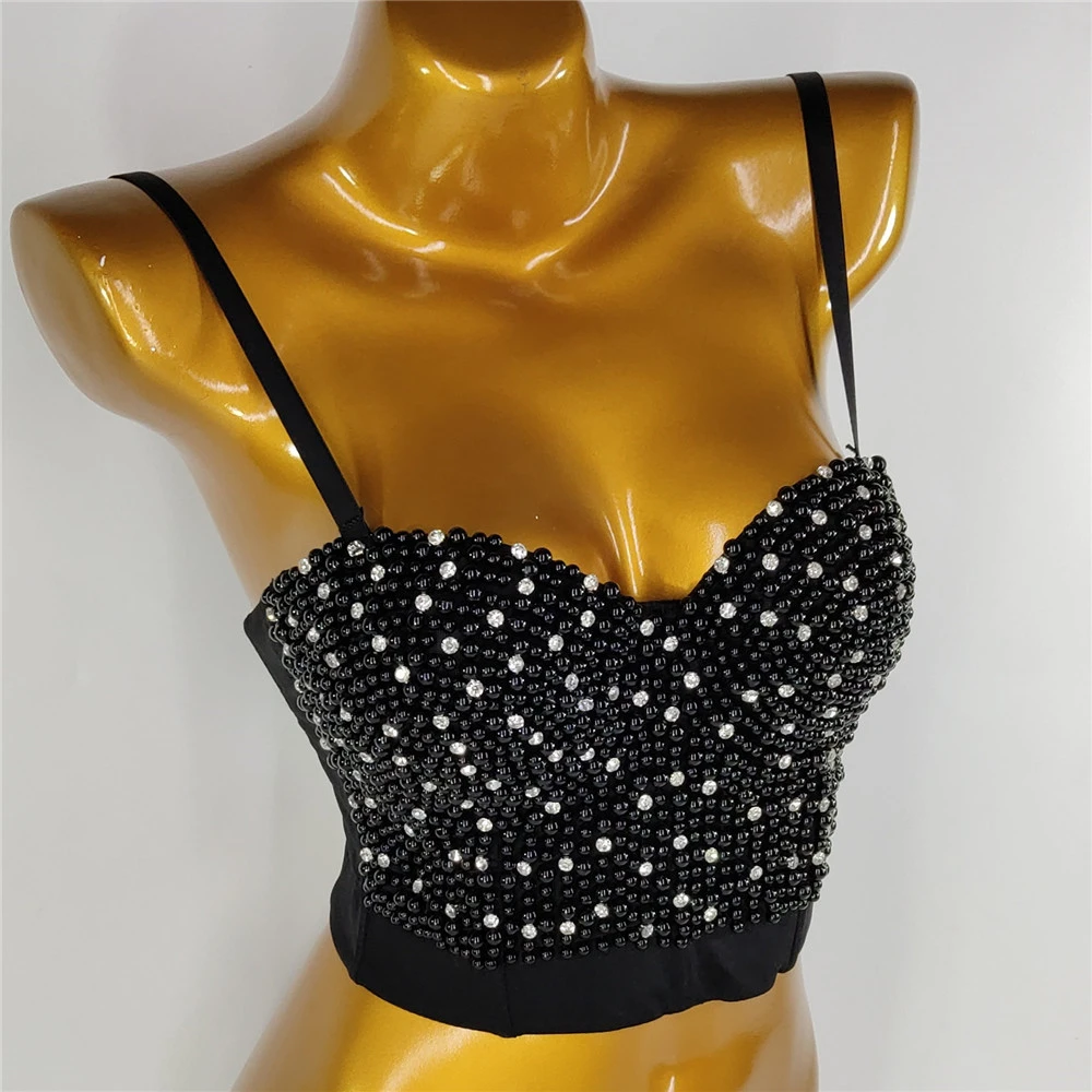 Pearl Beaded Diamond European And American Women's Shapewear