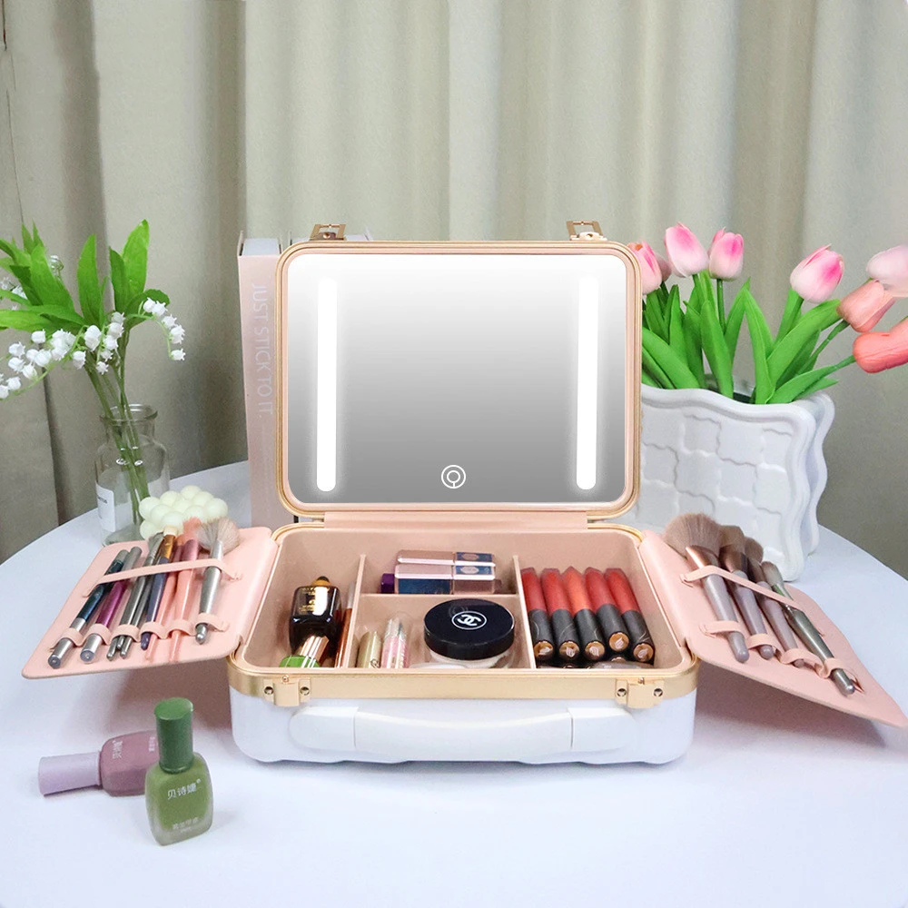 MOQ300 Customized LED Makeup Box