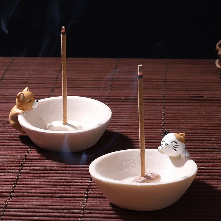 Cartoon Animal Mini Home Indoor Incense Holder